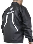 Resim go out Motorcu Yağmurluk Rüzgarlık Dikişsiz %100 Su ve Rüzgar Geçirmez Reflektörlü Tek Üst Ceket 