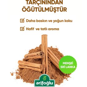 Resim Arifoğlu Seylon Tarçın Toz 70 gr. (Öğütülmüş) %100 Doğal 