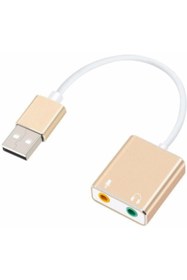 Resim KEEPRO External usb 7.1 ses kartı usb sound card kablolu usb ses kartı hifi magic voice 7.1 ch 