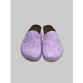 Resim Kafkaslar Kadın Erkek Keçe Kumaş Tam Ortopedik Kışlık Ses Yapmaz Ev Terliği 