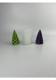 Resim Çam Ağacı Model Silikon Kalıp 