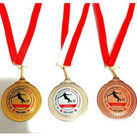 Resim Kişiye Özel 30'Lu Madalya Okul-Mezuniyet-Turnuva-Başarı Madalyası 