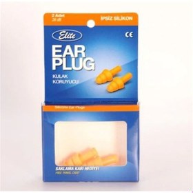 Resim Elite Ear Plug Ipsiz Silikon Kulak Tıkacı 