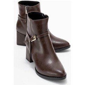 Resim Trender Kahverengi Kadın Bot & Bootie 21-t064 Kahverengi 