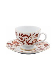 Resim Porland Naturalist Çay Fincan Takımı 12 Parça Çok Renkli 