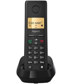 Resim Gigaset Pure 200 Dect Telefon Siyah 