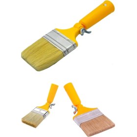 Resim Fırça Ayarlanabilir Kestirme Boya Fırçası No: 3 Duvar Kenarları Için Pratik 1410 