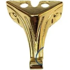 Resim Moda Ahşap Sandık Ayağı, Kutu Ayak 2,5 cm - Sarı, 100 Adet 