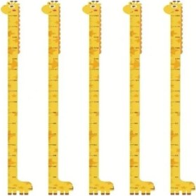 Resim Sevimli Sarı Zürafa Boy Ölçüsü Sticker 