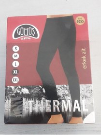 Resim Erkek Termal Alt Siyah 