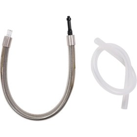 Resim Alchemy Craft Jura Kahve Makinesi Modelleri: We8, Ena 8, Micro-90, E6, D6 Için Hp1 Adaptörlü Paslanmaz Çelik Süt Borusu Muhafazası (Yurt Dışından) 