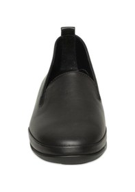 Resim Mammamia D25ka-930 Gizli Dolgu Taban Deri Kadın Ayakkabı Siyah 