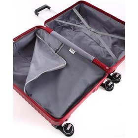 Resim Ççs 5235 Polipropilen 3 Lü Valiz Seti Bordo 