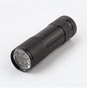Resim Tenfowee Ad-138 Mor Işık Uv Para Tespit Cihazı, 9 Led'li El Tutulu Multifonksiyonlu Siyah Fantezi Akıllı Para Kontrolü Aleti 