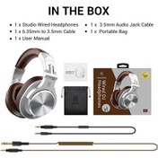Resim Lasonstiges Gümüş Oneodio A71 Oyun Kulaklığı Stüdyo Dj Kulaklıklar Stereo Kulak Üstü Kablolu Kulaklık Hi-res Mikrofonlu Pc Ps4 Xbox One Gamer 