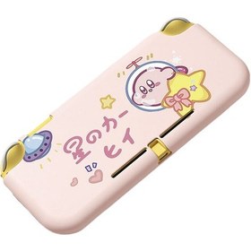Resim Nintendo Switch Lite Tpu Mat Kabartmalı Koruyucu Kılıf Kirby 