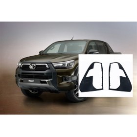 Resim TEKNOCİTY Toyota Hilux Stop Çerçevesi Siyah 2021 