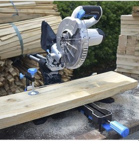 Resim Mac Allister 1500 W 210 MM Kızaklı Pistonlu Gönye Kesme Makinesi 