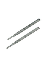 Resim En 35 Mm Teleskopik Bilyalı Çekmece Rayı - 40 Cm 5 Takım Metalik 