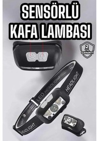 Resim Mey İthalat Kafa Lambası Kamp Lambası Sensörlü Şarjlı Ayarlanabilir Diğer 