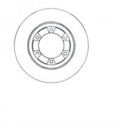 Resim AUTO PARCT ÖN FREN AYNASI MAZDA PICK-UP B 2500 87-93 -PICK-UP E 2600 87 272x22x6DLxHAVALI 18051 