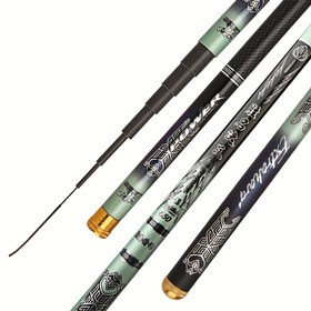 Resim Stream için Saf Karbon Kısa Bölüm Balıkçılık Çubuğu 28 Ton Süper Sert El Çubuğu Toptan Ünlü Dawa Balık Çubuğu 