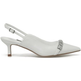 Resim Nine West Loveme 4fx Beyaz Kadın Topuklu Sandalet 000000000101510786 Beyaz 