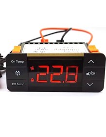 Resim Gensa 12-24V GNC3030 Sıcaklık Kontrol Termostatı Sıcaklık Kontrol Cihazı 