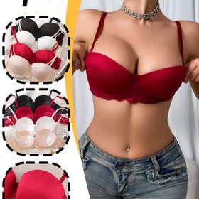 Resim 4 Parça Kadın Seksi İç Çamaşırı Seti 