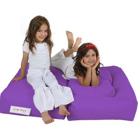 Resim earmut Çocuk Ikili Çok Amaçlı Koltuk Mor 