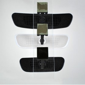 Resim TAKGÖR Pırlanta 3'lü Set Eğik Kollu Dikiz Aynası Siyah Beyaz Beşiktaş 