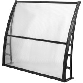 Resim Genel Markalar LUPIN Kapı Pencere Üstü Pratik Sundurma 105x120 cm - Şeffaf 