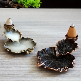 Resim 1 Adet Lotus Kurbağa Tütsülük, Şelale Gibi Duman Yayılan – Yoga, Meditasyon, Pilates, Kampçılık, Ev Dekoru, Girişler, Çalışma Odaları, Çay Evleri ve Banyolar İçin Uygun; Erkek Arkadaşlar, Babalar ve Aroma Tutkunları için Şık Hediye – Noel, Cadılar Bayramı, Paskalya, Hanuka ve Şükran Günü için İdeal 