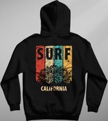 Resim JACOS Arka Baskılı Hoodie 3 Iplik Şardonlu Summertime Model 