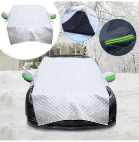 Resim Xiyyadms "evrensel Araç Rüzgarlık Kar Koruması - 4 Mevsim Kullanım, Kolay Kurulum, Hırsızlığa Karşı Güvenli" 