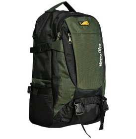 Resim Strong Bag Strong Büyük Boy Seyahat Sırt Çantası- 17-18.4 İnch Laptop Bölmeli Str001 Siyah-haki Yeşil 
