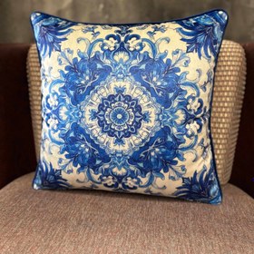 Resim BLUE BLANC - 403 - 30x50 Sadece Kılıf Düz Fitilli 