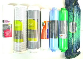 Resim Sulook Su Arıtma Filtre Seti 7'li Çift Karbon Platınum Mineral Alkali 
