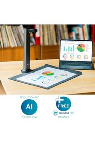 Resim IRIScan Desk Pro v7 Kitap ve Belge Tarayıcı, 18MP Kamera, A3 Tarama, OCR, LED Aydınlatma 
