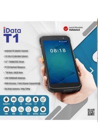 Resim Idata El Terminal Android 5.5" T1 Lite Restaurant Ve Otel Uygulamalarına Özel Pda 