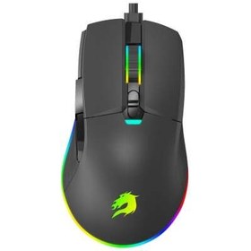 Resim GameBooster GB-M12B M12 Vital 12800 DPI Usb Kablolu Siyah Gaming Optik Mouse RGB 