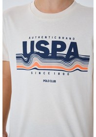 Resim U.S. Polo Assn. U.s. Polo Assn Erkek Çocuk Kısa Kollu Pijama Takım Beyaz-2310 Beyaz 
