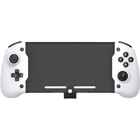 Resim Dobe Tns-1125 Anahtar Oled Oyun Konsolu İçin Hat İçi Gamepad Beyaz 
