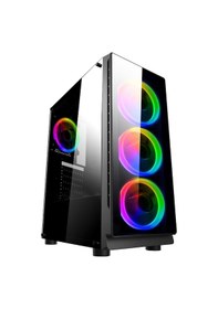 Resim Gaming Dangerzone 400W Psu 4Xrgb Kumandalı Fan Oyuncu Kasası 