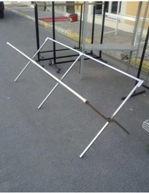 Resim Çok Amaçlı Kampet - Piknik - Pazar Tezgahı Galvaniz Kaplı 