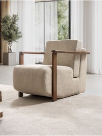 Resim vimini home Elegant Ahşap Berjer 