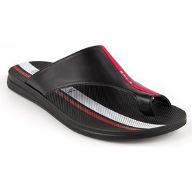 Resim Muya Rada Anatomik Parmak Arası Erkek Terlik Siyah Siyah 