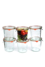 Resim Weck 580 ml Mold Saklama ve Konserve Kavanoz Seti 6 Adet 