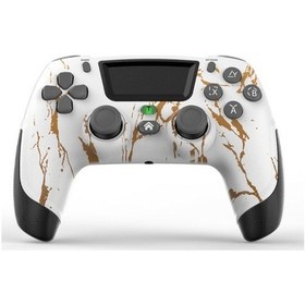 Resim Didadodo Ps4 Kablosuz Oyun Kumandası - Dayanıklı Ve Ergonomik Tasarım - Tv, Pc, Ios, Android Uyumlu, P06 Kamuflaj Siyah 