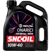 Resim Snc Oil 200.000 Km+ Pro-S Plus Onarıcı XL 10W-40 Motor Yağı 4 Litre 